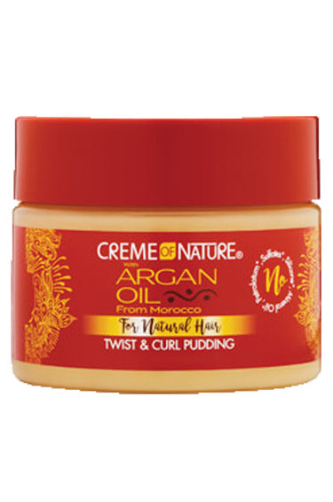 CREME OF NATURE Argan Oil Twist & Curl Pudding (11.5Oz) - Sareya Beauty - Calgary hair store, Beauty Supply